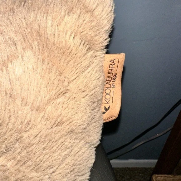 Koolaburra Tan Plush Pillow - Picture 2 of 3